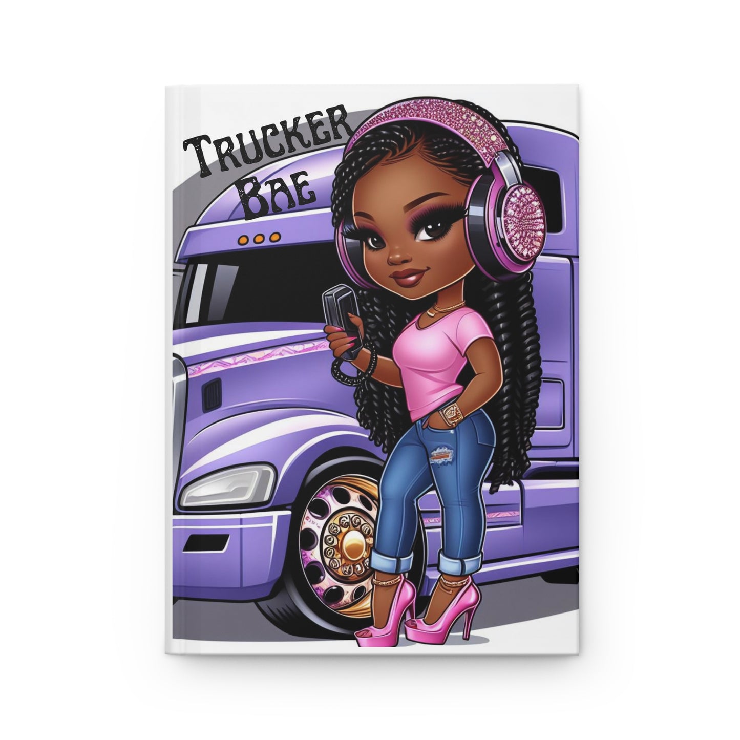 Trucker Bae Hardcover Journal