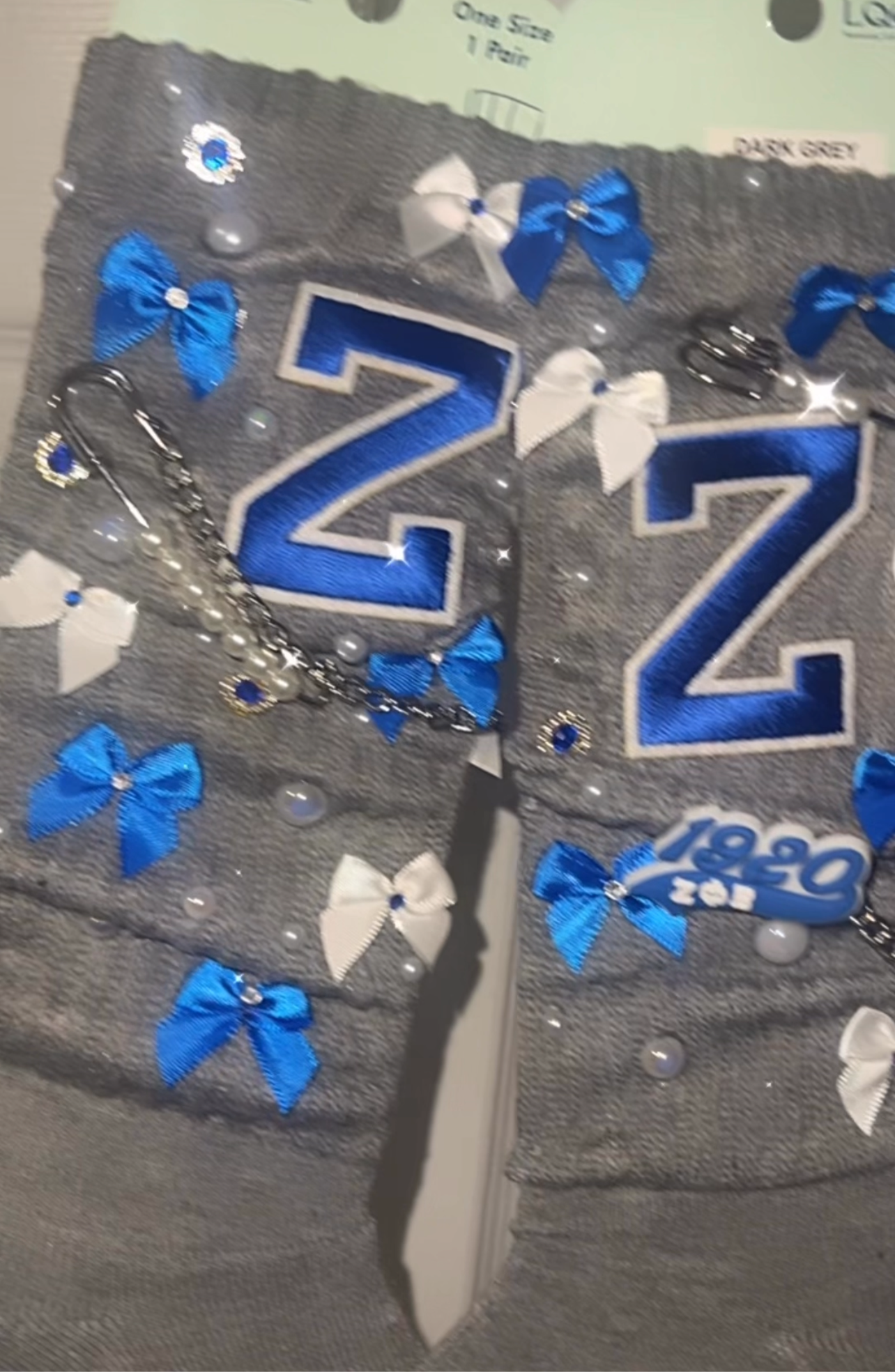 Zeta Phi Beta Junk Socks