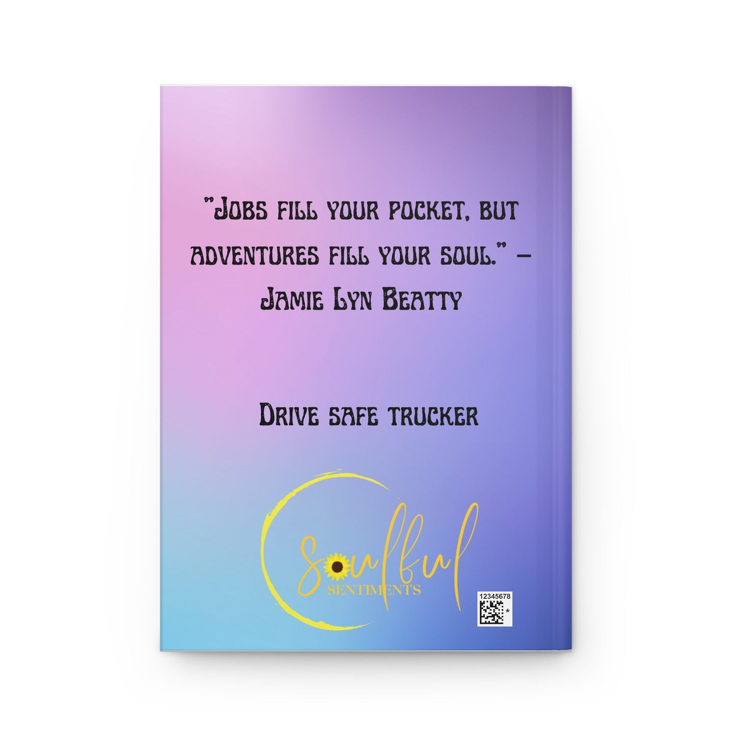 Trucker Bae Hardcover Journal