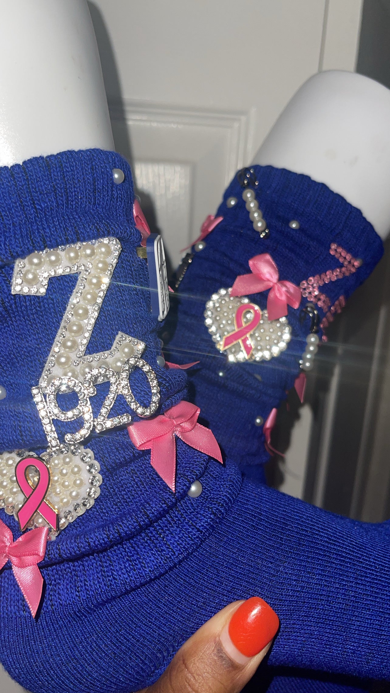 Zeta Breast Cancer Edition,Junk Socks