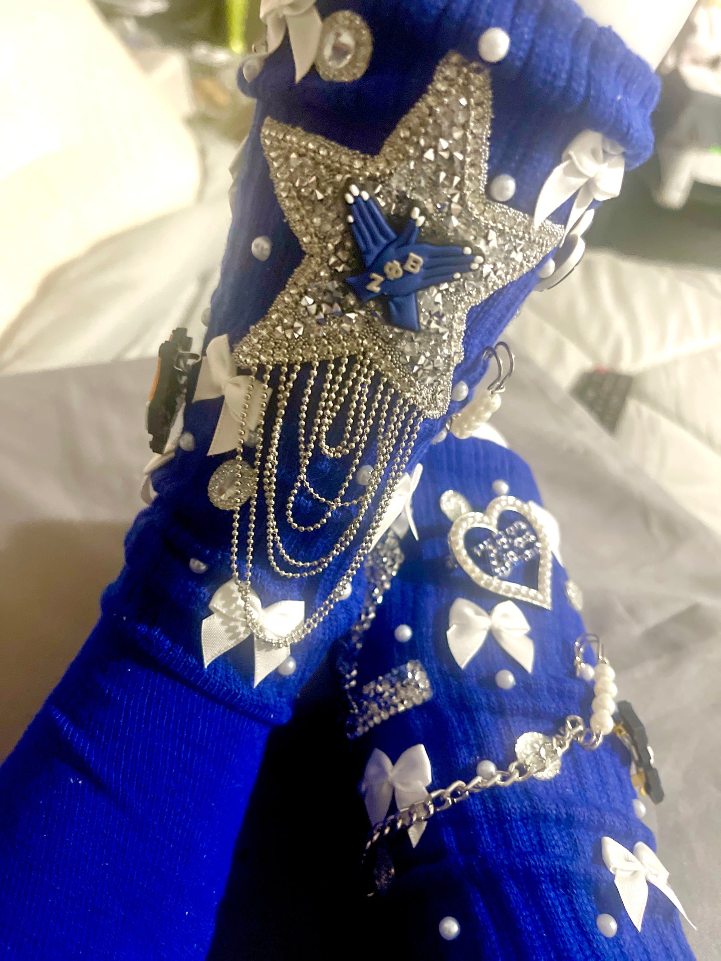 Zeta Phi Beta Junk Socks