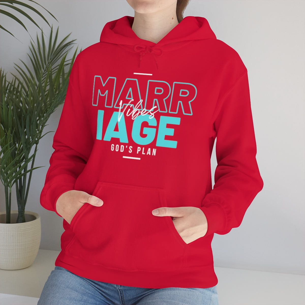 Men's Marriage Vibes Hooded Sweatshirt