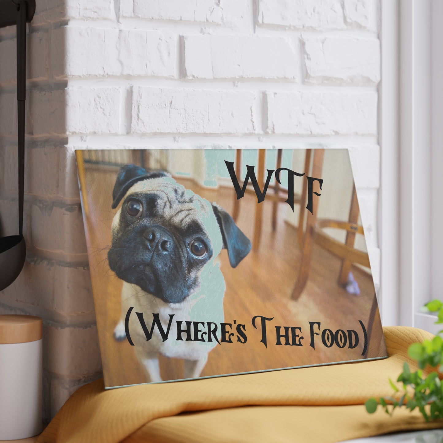 WTF Glass Cutting Board