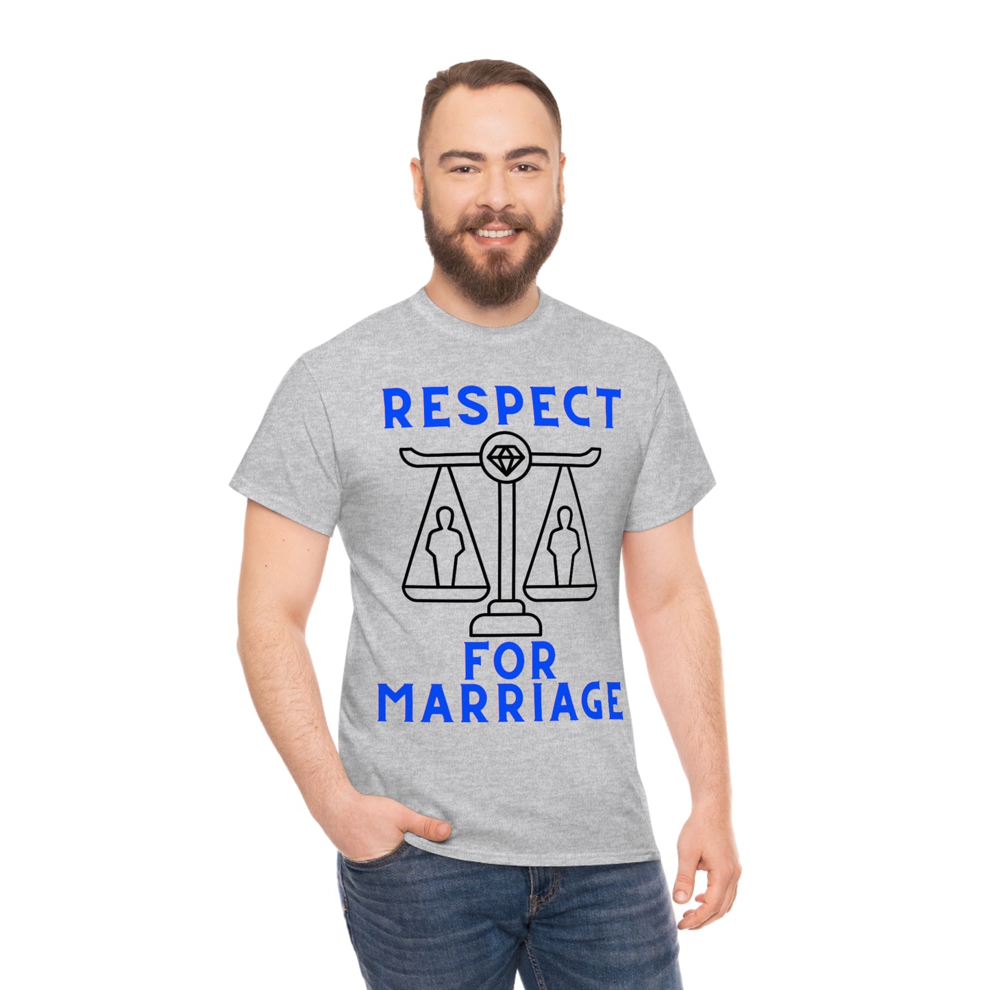 Unisex Respect For Marriage Heavy Cotton Tee