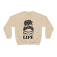 Wife Life Heavy Blend™ Crewneck Sweatshirt