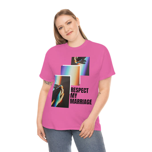 Respect My Marriage LGBT Cotton Tee