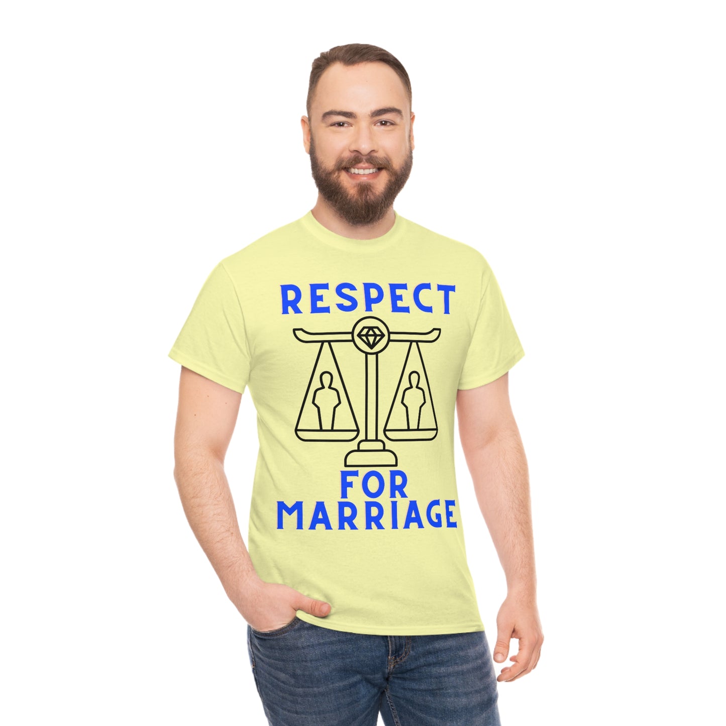 Unisex Respect For Marriage Heavy Cotton Tee