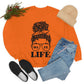 Wife Life Heavy Blend™ Crewneck Sweatshirt