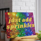 Rainbow Glass Cutting Board