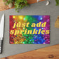 Rainbow Glass Cutting Board