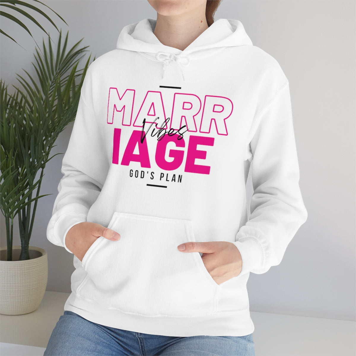 Women's Marriage Vibes Hooded Sweatshirt