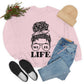 Wife Life Heavy Blend™ Crewneck Sweatshirt