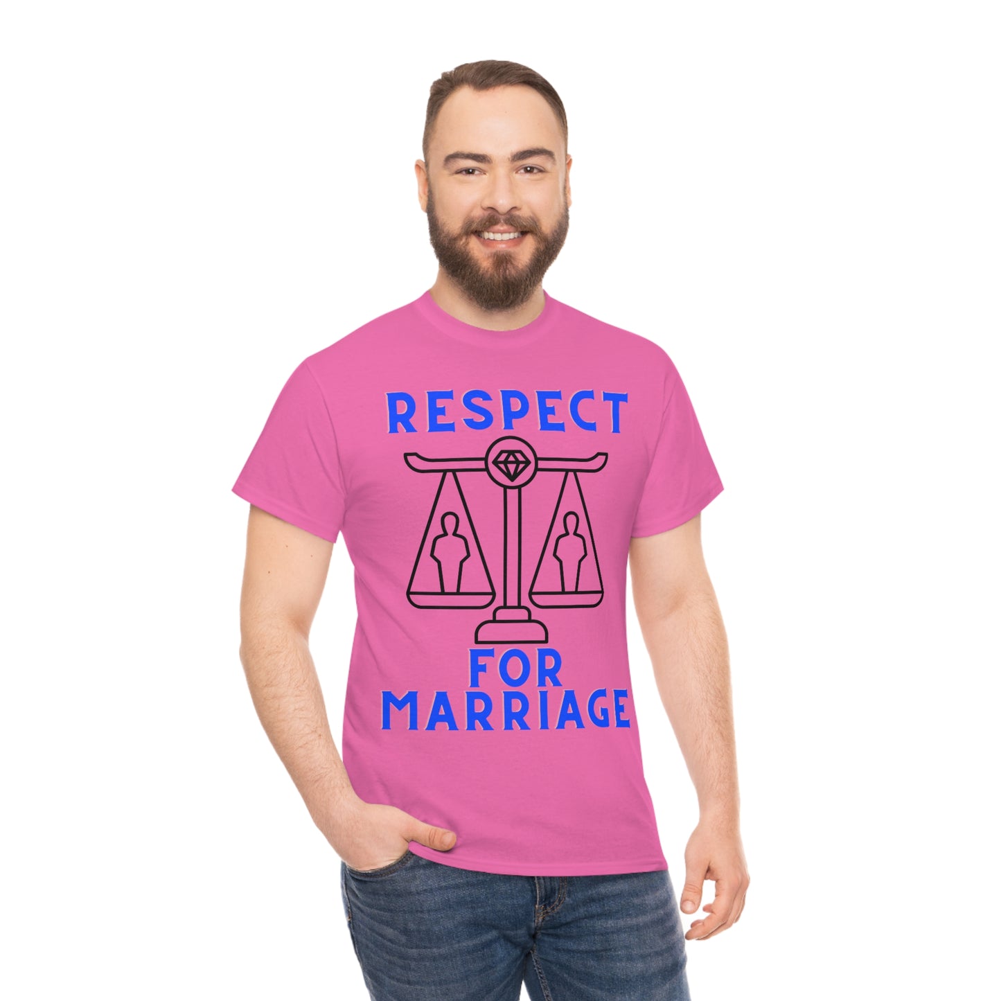 Unisex Respect For Marriage Heavy Cotton Tee